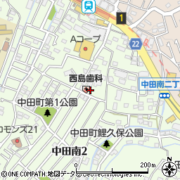 松屋ふとん店周辺の地図