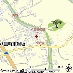 島根県松江市八雲町東岩坂288周辺の地図