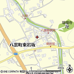島根県松江市八雲町東岩坂229周辺の地図