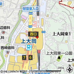 みずほ銀行上大岡駅 ＡＴＭ周辺の地図