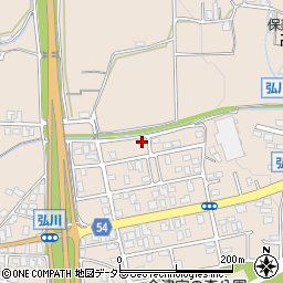 滋賀県高島市今津町弘川1542-13周辺の地図