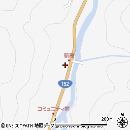 長野県飯田市上村397周辺の地図