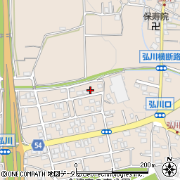 滋賀県高島市今津町弘川1542-17周辺の地図