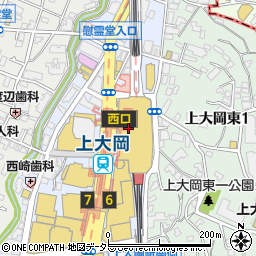 ヨドバシカメラマルチメディア京急上大岡周辺の地図