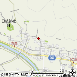 兵庫県養父市八鹿町九鹿348周辺の地図