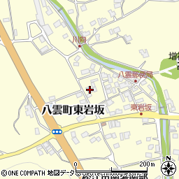 島根県松江市八雲町東岩坂234-5周辺の地図
