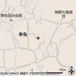 千葉県市原市奉免1336周辺の地図
