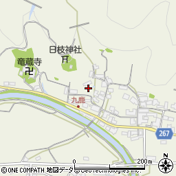 兵庫県養父市八鹿町九鹿391周辺の地図