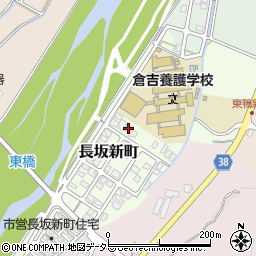 鳥取県倉吉市長坂新町1235周辺の地図