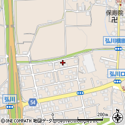 滋賀県高島市今津町弘川1542-28周辺の地図