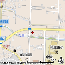 滋賀県高島市今津町弘川605-3周辺の地図