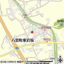 島根県松江市八雲町東岩坂233-5周辺の地図