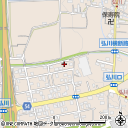 滋賀県高島市今津町弘川1542-33周辺の地図