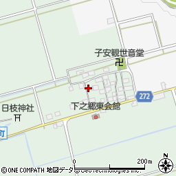 滋賀県長浜市下之郷町43周辺の地図