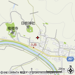 兵庫県養父市八鹿町九鹿387周辺の地図