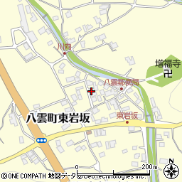 島根県松江市八雲町東岩坂227-1周辺の地図