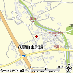 島根県松江市八雲町東岩坂234-3周辺の地図