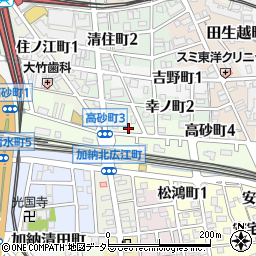 オリックスレンタカー岐阜駅前店周辺の地図