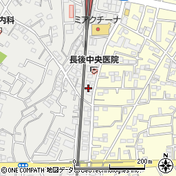 湘南ヤクルト　販売株式会社　長後センター周辺の地図