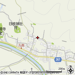 兵庫県養父市八鹿町九鹿353周辺の地図