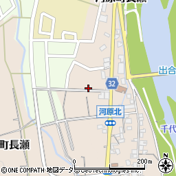 鳥取県鳥取市河原町長瀬44周辺の地図