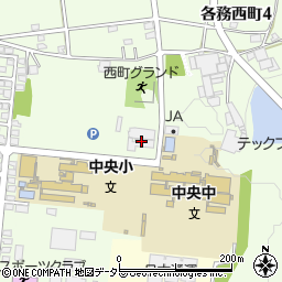 ぎふ農協東部燃料センター周辺の地図