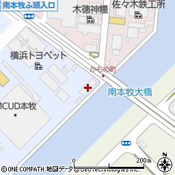 神奈川県横浜市中区豊浦町6-1周辺の地図