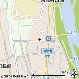 鳥取県鳥取市河原町長瀬44-5周辺の地図