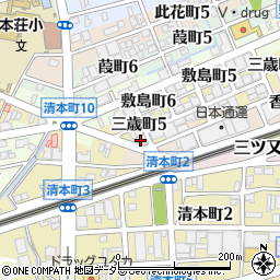 ＪＰＣビル周辺の地図