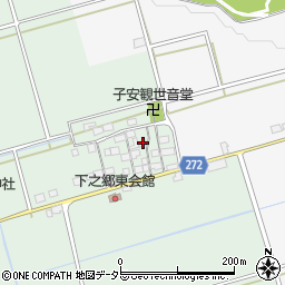 滋賀県長浜市下之郷町20周辺の地図