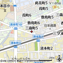 志門塾　本荘校周辺の地図