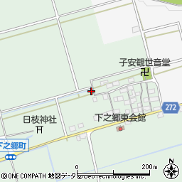 滋賀県長浜市下之郷町1202周辺の地図