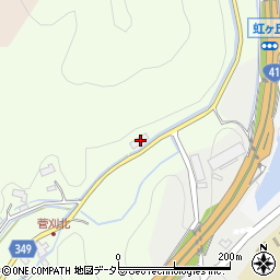 岐阜県可児市菅刈1249周辺の地図
