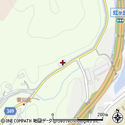 岐阜県可児市菅刈1249周辺の地図