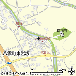 島根県松江市八雲町東岩坂217-9周辺の地図