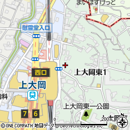 京急不動産株式会社　上大岡店周辺の地図