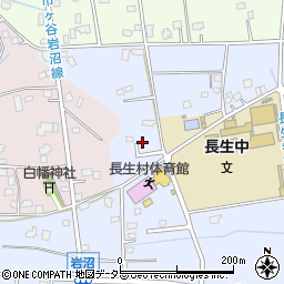 千葉県長生郡長生村岩沼1698周辺の地図