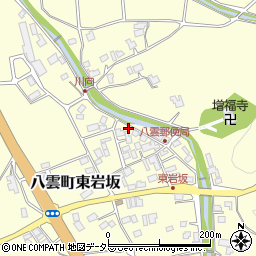 島根県松江市八雲町東岩坂217-22周辺の地図