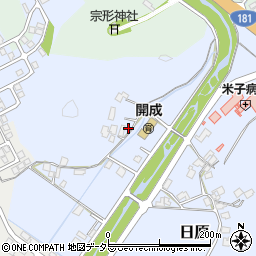 鳥取県米子市日原423周辺の地図