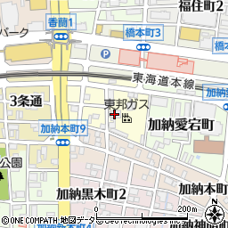 東邦ガス岐阜営業所周辺の地図