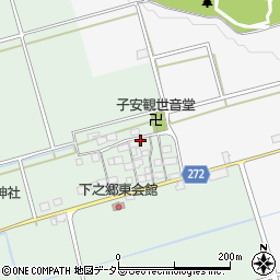 滋賀県長浜市下之郷町21周辺の地図