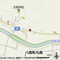 兵庫県養父市八鹿町九鹿1081周辺の地図
