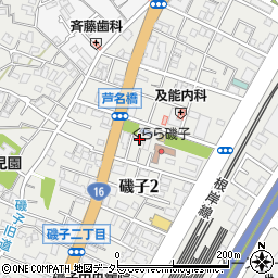 神奈川県横浜市磯子区磯子2丁目15-38周辺の地図