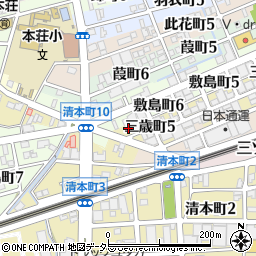 株式会社キンセー周辺の地図