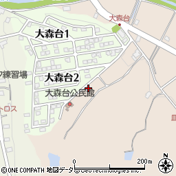 岐阜県可児市大森2777周辺の地図