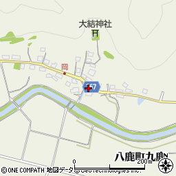 兵庫県養父市八鹿町九鹿1064-1周辺の地図