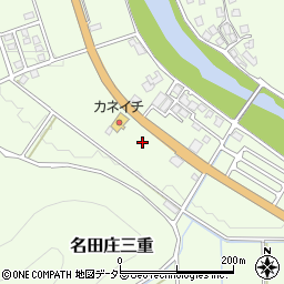 福井県大飯郡おおい町名田庄三重周辺の地図
