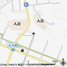 岐阜県可児市久々利810周辺の地図