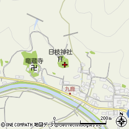 兵庫県養父市八鹿町九鹿380周辺の地図