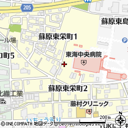 東栄1丁目公園周辺の地図